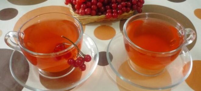 Калина с медом от давления