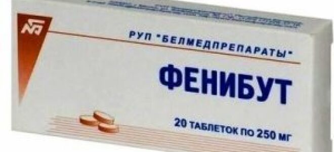 Фенибут — инструкция, применение, отзывы