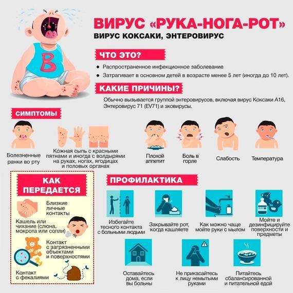 Вирус Коксаки у ребенка: симптомы, виды и лечение