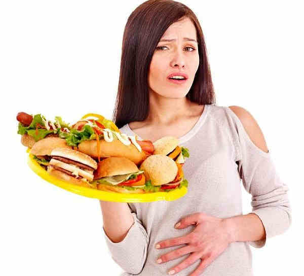 Тяжесть в желудке после еды - причины и лечение