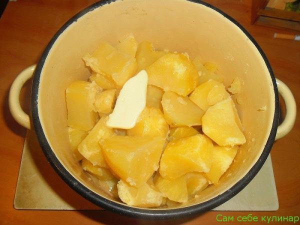 Пошаговый рецепт приготовления картофельного пюре