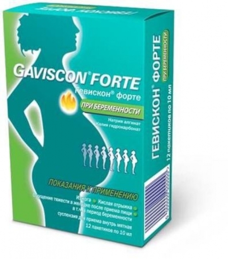 Гевискон® форте (Gaviscon® Forte) - инструкция по применению, состав, аналоги препарата, дозировки, побочные действия