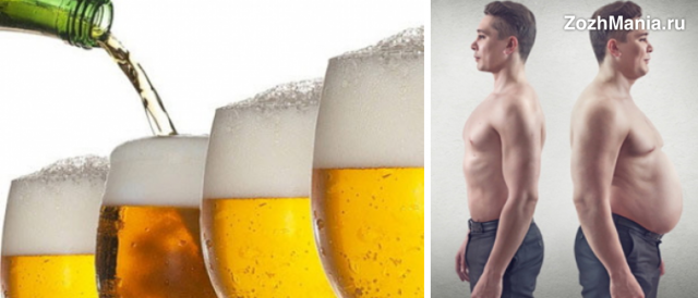 Влияние и вред пива на организм мужчины