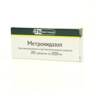 Метронидазол (Metronidazolum)- описание вещества, инструкция, применение, противопоказания и формула.