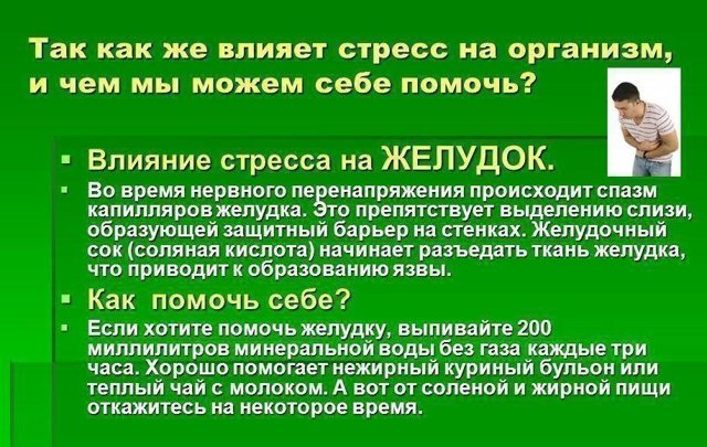 Болит желудок от нервов, спазм: что делать и как долго